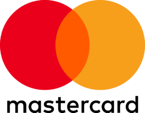 Bildet viser logoen til Mastercard.