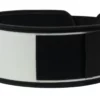 Crossfit - Straight Weightlifting Belt 2pood. Hvitt vektløfterbelte der du ser logen sFit og 2 I sort.