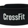 Crossfit - Straight Weightlifting Belt 2pood. 2 pood vektløfterbelte i sort med logen til Crossfit i hvite bokstaver i en stor font