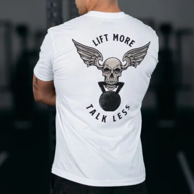 Lift More T-Shirt (White)