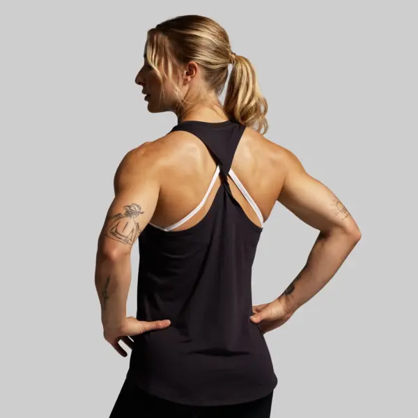 Premium Basic Twist Tank (Black) treningstopp