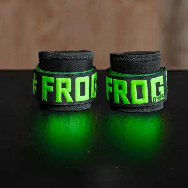 Frog Elite Wrist Supports i grønn og svart farge